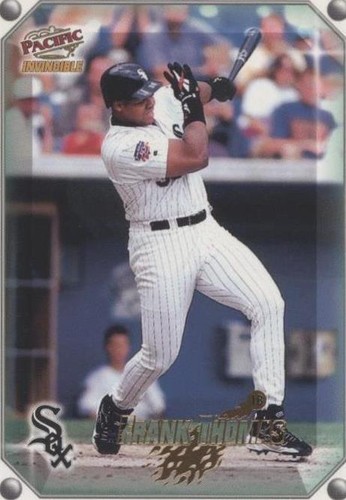 1998 Pacific Invincible - Frank Thomas #35