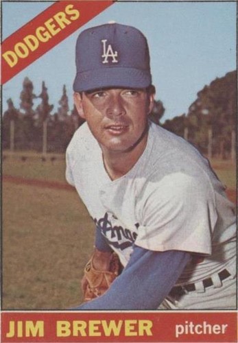 1966 O-Pee-Chee - Jim Brewer #158