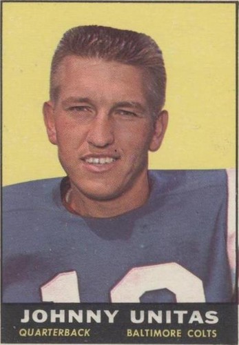 1961 Topps Johnny Unitas #1