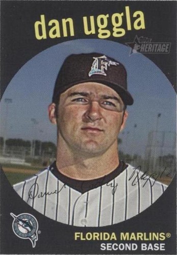 2008 Topps Heritage - Dan Uggla #448