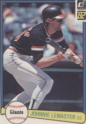 1982 Donruss - Johnnie LeMaster #524