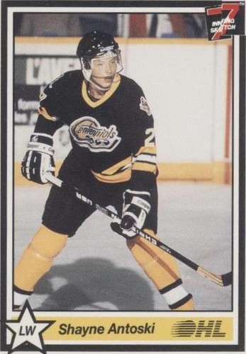 1990-91 7th Inning Sketch OHL - Shayne Antoski #301