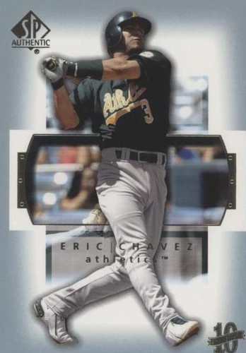 2003 SP Authentic - Eric Chavez #4