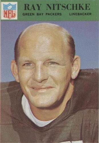 1966 Philadelphia Ray Nitschke #87