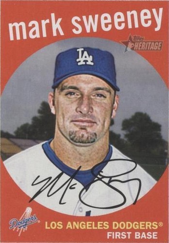 2008 Topps Heritage High Number - Mark Sweeney #696