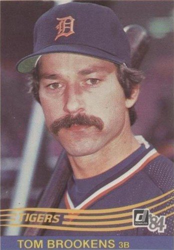 1984 Donruss - Tom Brookens #578