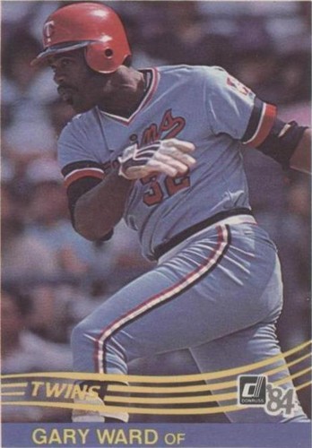 1984 Donruss - Gary Ward #192