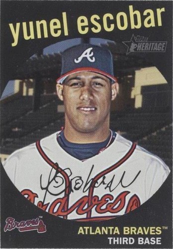 2008 Topps Heritage - Yunel Escobar #356