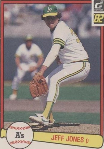 1982 Donruss - Jeff Jones #213