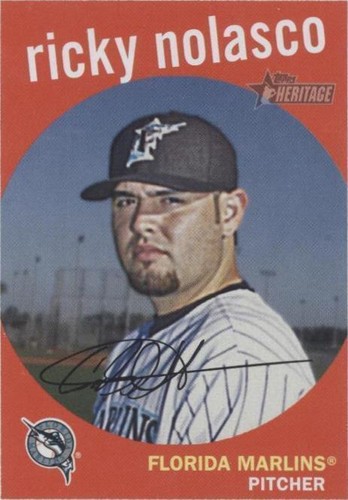 2008 Topps Heritage - Ricky Nolasco #213