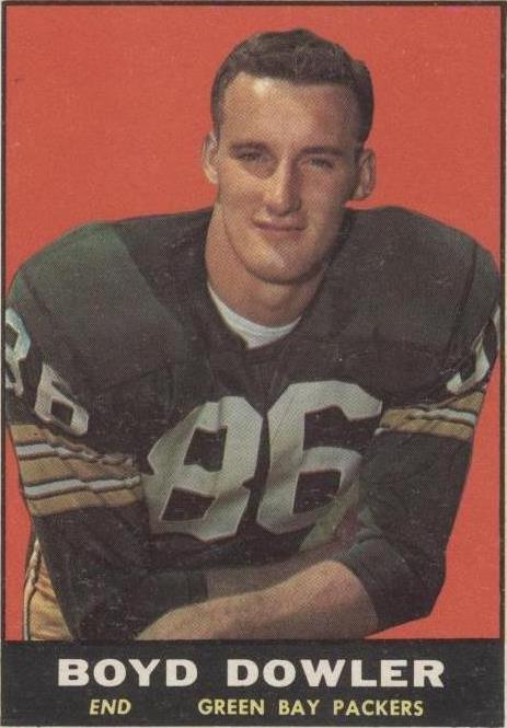 1961 Topps Boyd Dowler #43