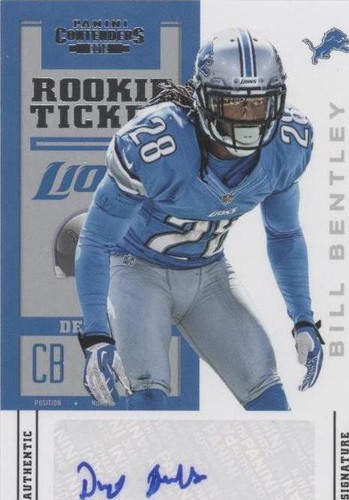 2012 Panini Contenders Bill Bentley #134