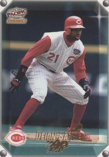 1998 Pacific Invincible - Deion Sanders #139