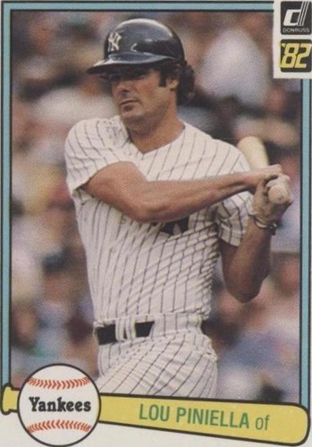 1982 Donruss - Lou Piniella #135