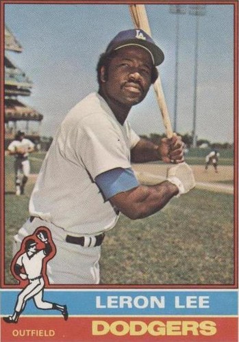 1976 O-Pee-Chee - Leron Lee #487