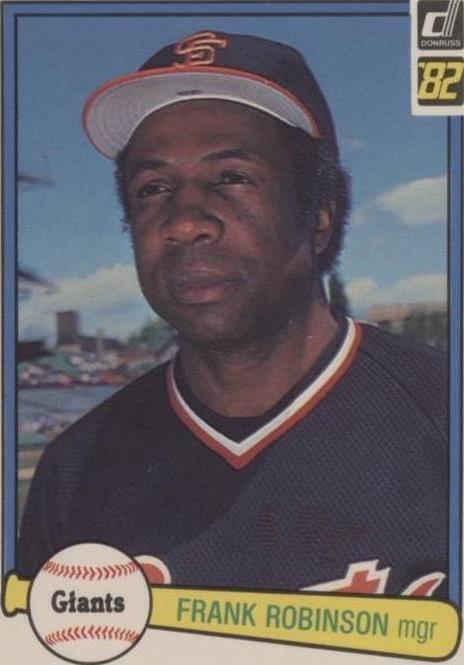 1982 年 Donruss - Frank Robinson #424