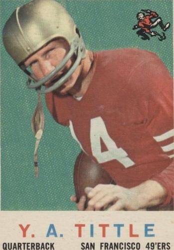 1959 Topps Y.A. Tittle #130