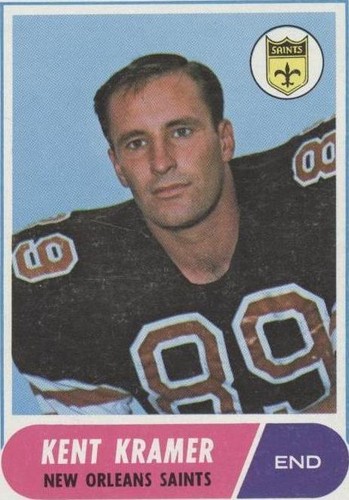 1968 Topps Kent Kramer #134