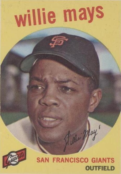 1959 Topps - Willie Mays #50