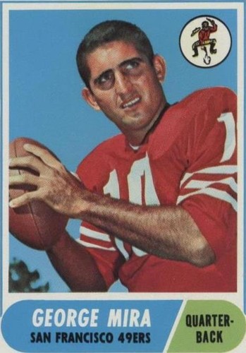 1968 Topps George Mira #9