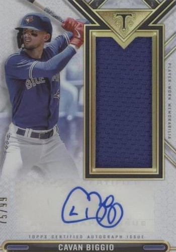 2021 Topps Triple Threads - Cavan Biggio #ASJR-CB