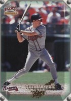 1998 Pacific Invincible - Greg Maddux #122