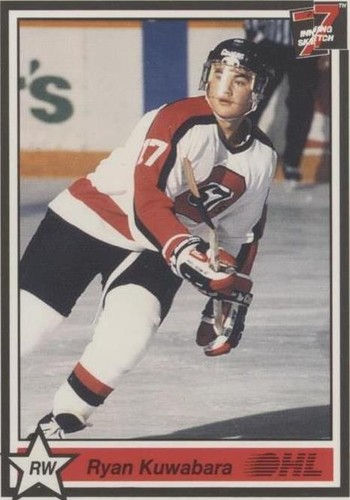 1990-91 7th Inning Sketch OHL - Ryan Kuwabara #85