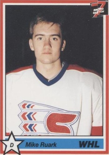 1990-91 7th Inning Sketch WHL - Mike Ruark #203