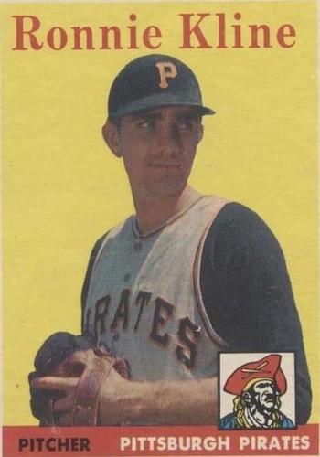 1958 Topps - Ron Kline #82