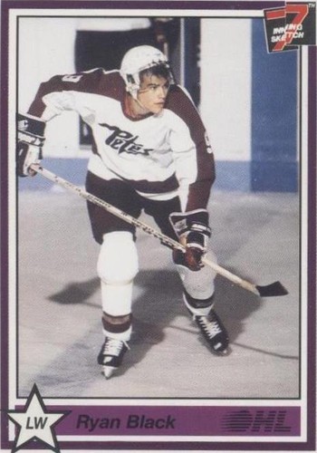 1990-91 7th Inning Sketch OHL - Ryan Black #352