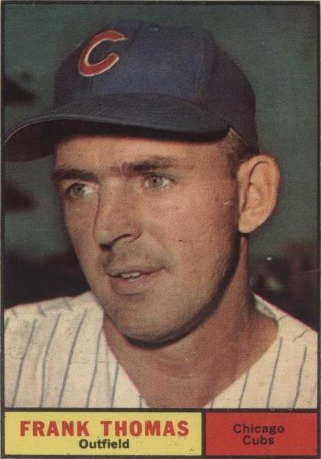 1961 Topps - Frank Thomas #382