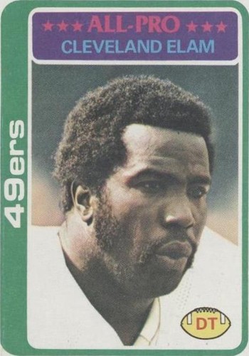 1978 Topps Cleveland Elam #170