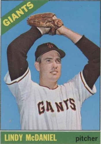 1966 Topps - Lindy McDaniel #496