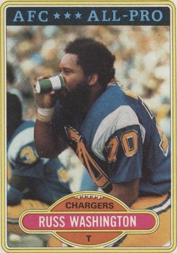 1980 Topps Russ Washington #305