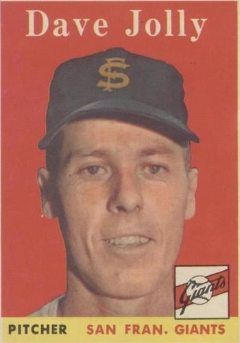 1958 Topps - Dave Jolly #183