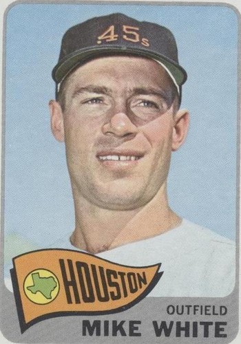 Captain_Herlock 【J.O White】 1965 Topps Set Break #31 Mike White Colt 45s Stain 4447T | eBay
