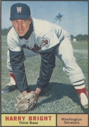 1961 Topps - Harry Bright #447