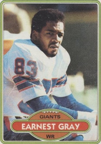 1980 Topps Earnest Gray #206