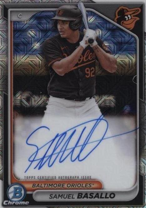 2024 Bowman - Samuel Basallo #BMA-SB
