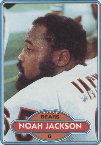 1980 Topps Noah Jackson #186