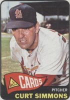 1965 Topps - Curt Simmons #373
