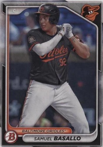 2024 Bowman - Samuel Basallo #BP-38