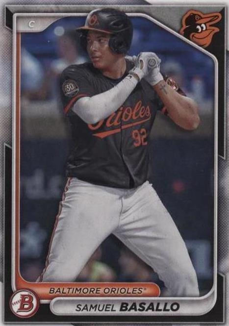 2024 Bowman - Samuel Basallo #BP-38