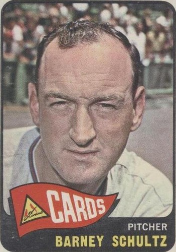 1965 Topps - Barney Schultz #28