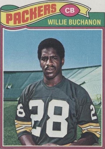 1977 Topps Willie Buchanon #402