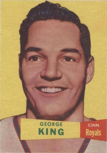 1957-58 Topps - George King #6