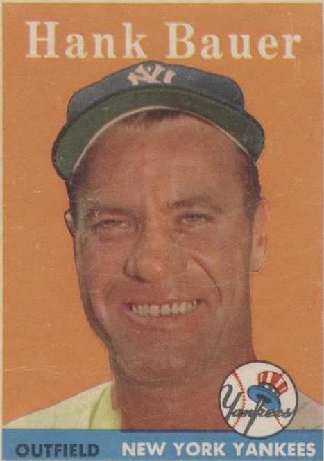 1958 Topps - Hank Bauer #9