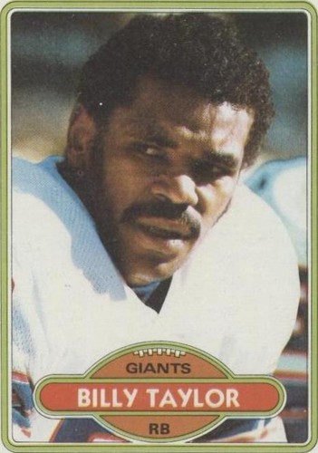 1980 Topps Billy Taylor #309