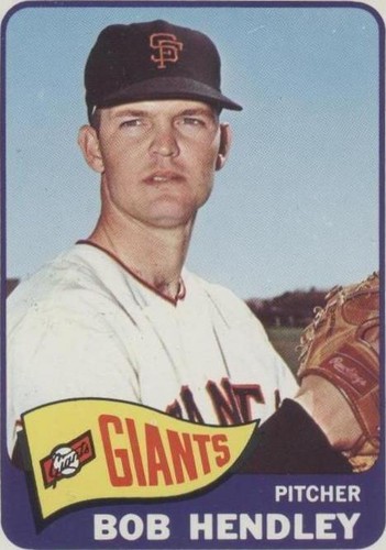 1965 Topps - Bob Hendley #444
