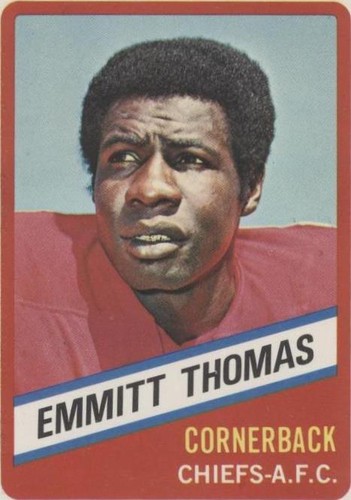 1976 Wonder Bread All-Star Series Emmitt Thomas #22